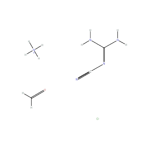 Dicyandiamide-formaldehyde polymer