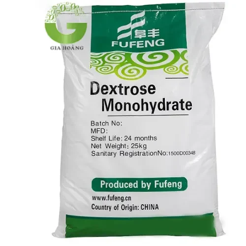 Đường Dextrose monohydrate - Chất phụ gia tạo ngọt - Trung Quốc, 25kg/bao — Ảnh 3