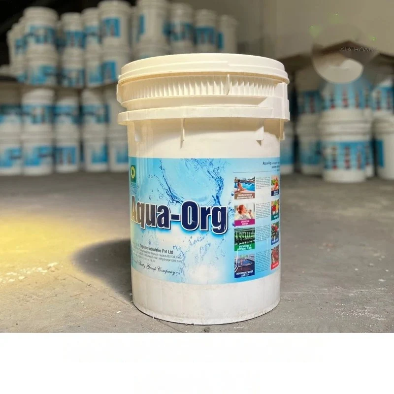 Hóa chất Calcium Hypochlorite 70% Ca(OCl)2 Ấn Độ, 45kg/thùng — Ảnh 2
