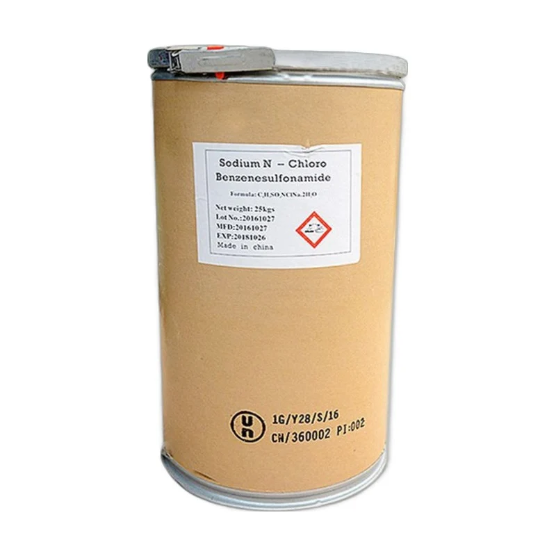 Hóa chất khử trùng Cloramin B, Trung Quốc, 25kg/thùng