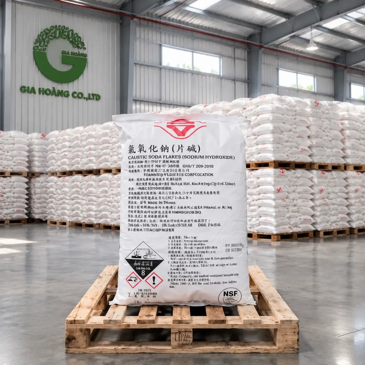 Xút Vảy Caustic Soda Flakes 98% NaOH Formoso Đài Loan  — Ảnh 8