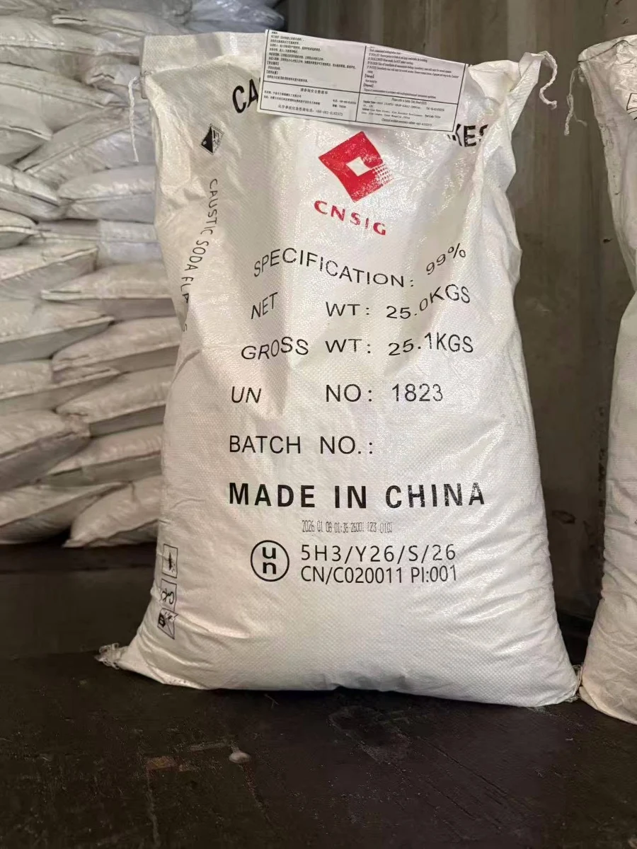 Xút vảy nội mông CAUSTIC SODA FLAKES CNSIG 99% Trung Quốc — Ảnh 2