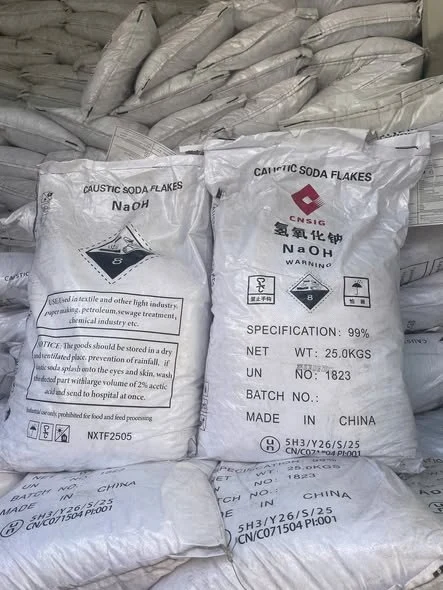 Xút vảy nội mông CAUSTIC SODA FLAKES CNSIG 99% Trung Quốc — Ảnh 3