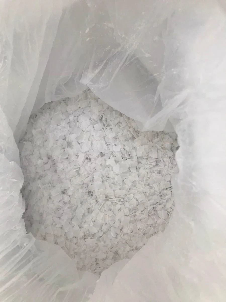 Xút vảy nội mông CAUSTIC SODA FLAKES CNSIG 99% Trung Quốc — Ảnh 4