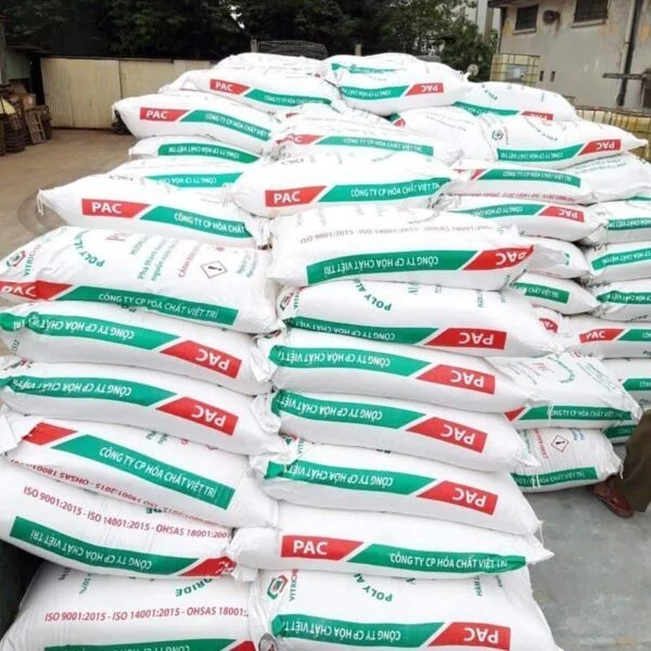 Poly Aluminium Chloride PAC, Việt Trì, 25kg/bao — Ảnh 2