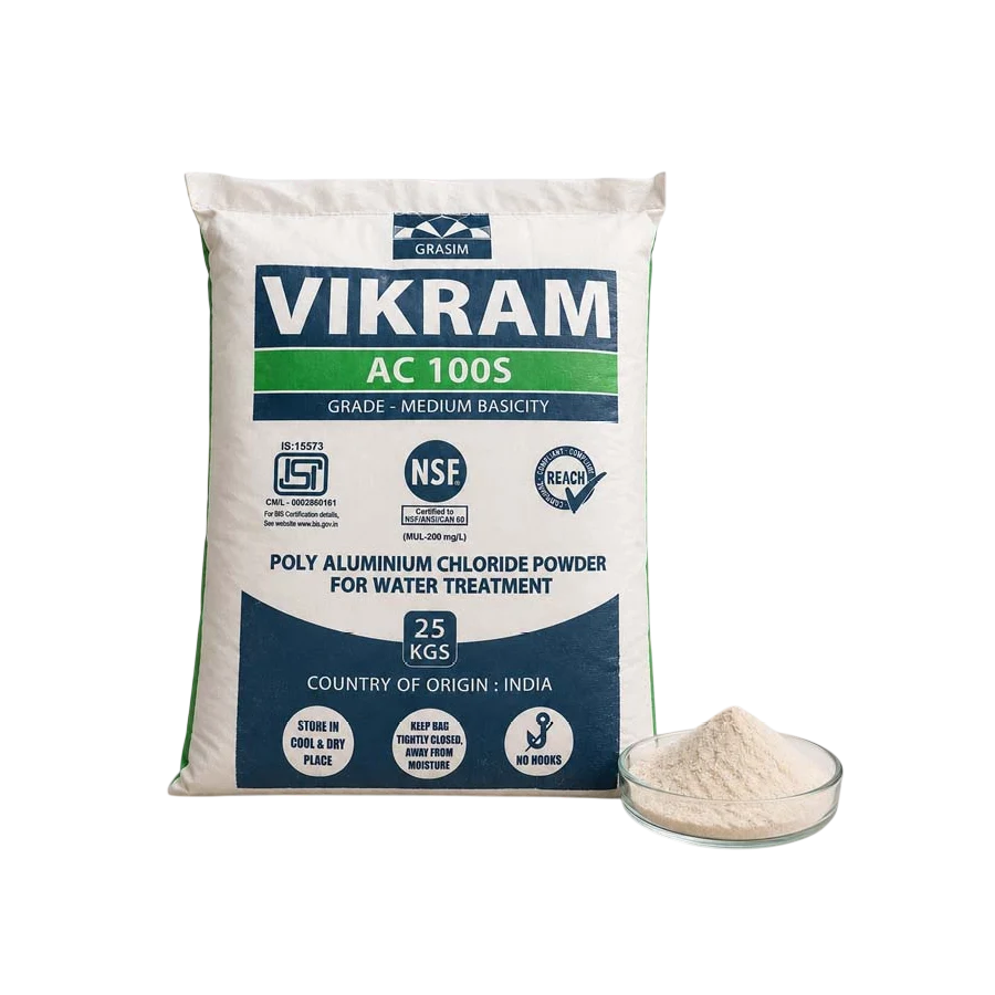 PAC VIKRAM AC 100S Ấn Độ (PAC Trắng)