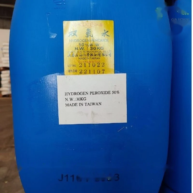 Hydrogen Peroxide H2O2 Đài Loan - Oxy Già H2O2 Đài Loan 50%