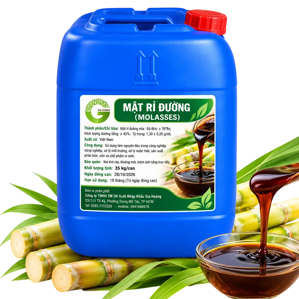 Mật rỉ đường MOLASSES Việt Nam