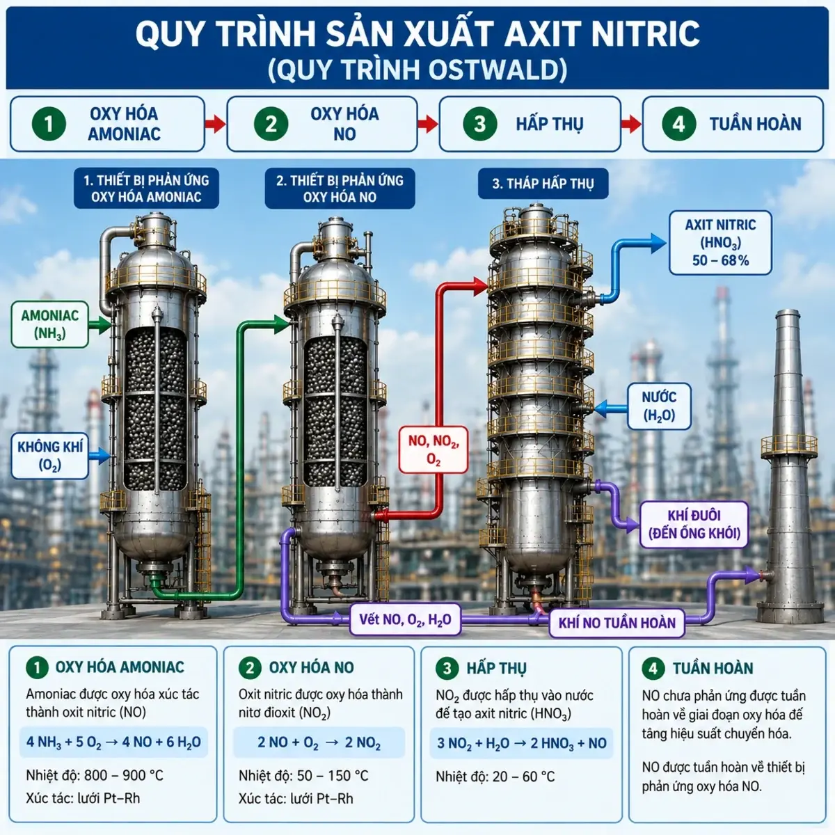 HNO3 Acid Nitric 68% HUCHEMS FINE Hàn Quốc — Ảnh 3