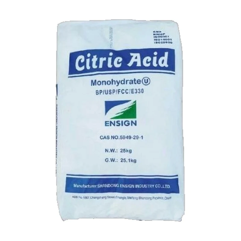 Acid citric monohydrate C6H8O7H2O (Axit chanh) 99%, 25kg/bao — Ảnh 2