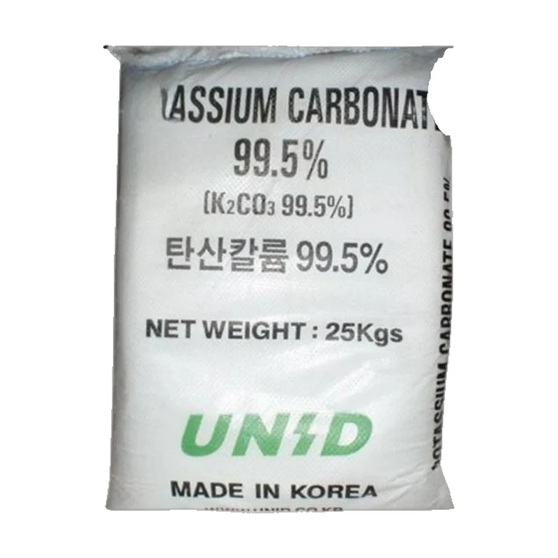 K2CO3 - Potassium Carbonate, Hàn Quốc, 25kg/bao. — Ảnh 2