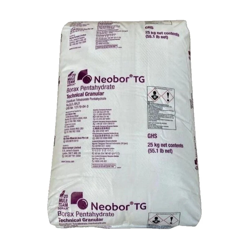 Na2B4O7.5H2O - Borax Pentahydrate (NeoBor), Mỹ, 25 kg/bao