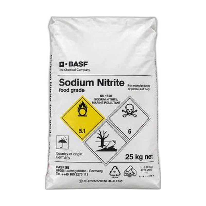 NaNO2 - Sodium Nitrite, Đức, 25kg/bao. — Ảnh 2
