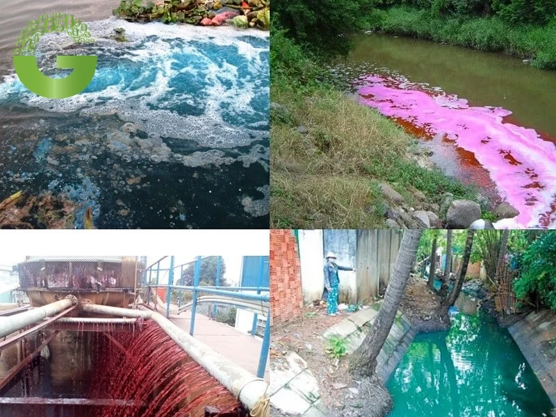 Ứng dụng thực tế của hoá chất khử màu