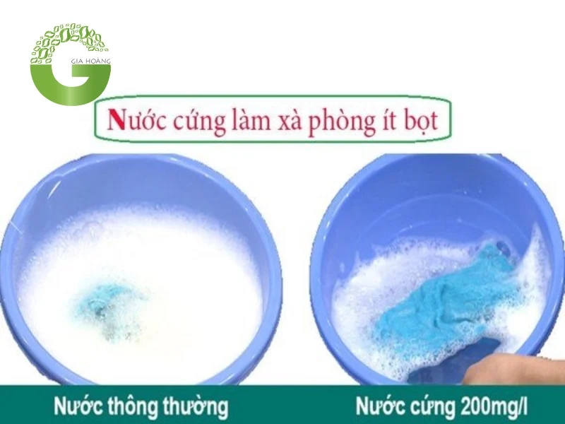 dấu hiệu nhận biết nước cứng