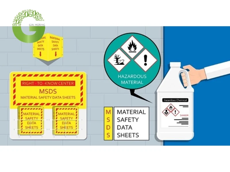 MSDS hóa chất cung cấp cho người lao động thông tin cần thiết để sử dụng vật liệu một cách an toàn