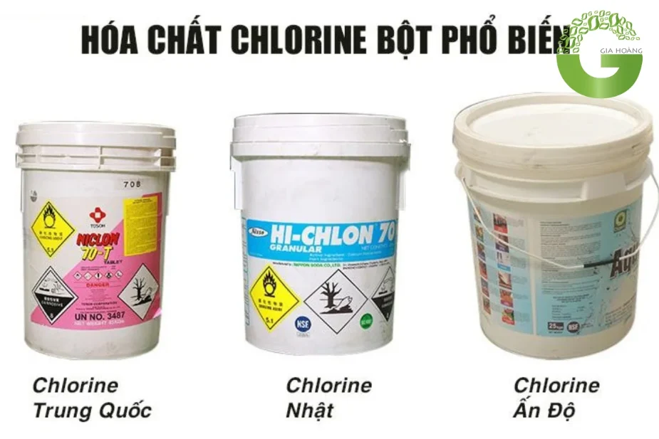 Các chương trình khuyến mãi, giảm giá hóa chất khử trùng chlorine