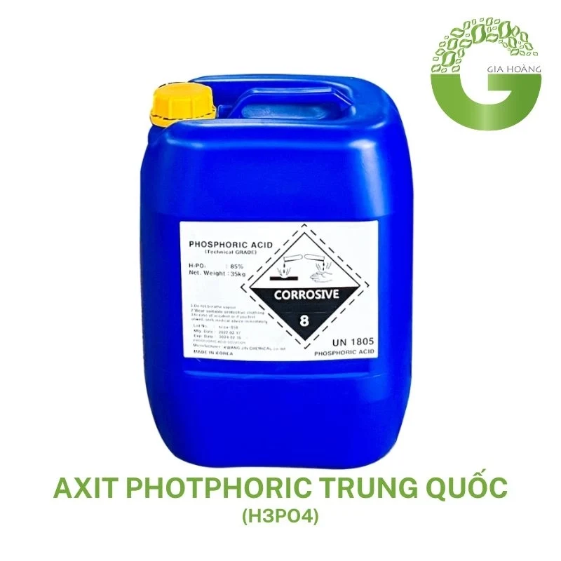 An toàn và lưu ý khi sử dụng H3PO4