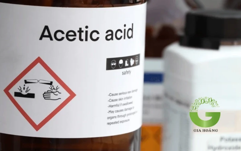 các biện pháp bảo quản an toàn acid acetic 