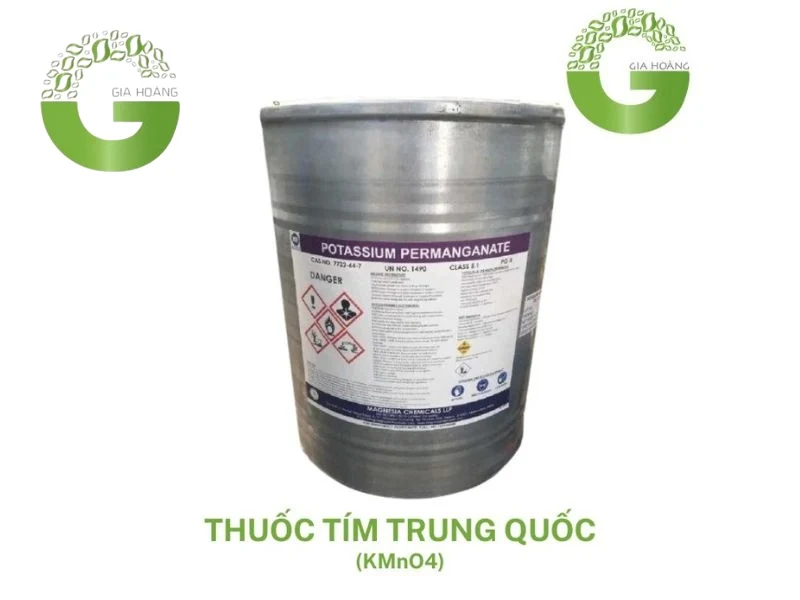 Thuốc tím được sử dụng trong nuôi tôm