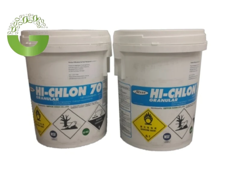 Sử dụng Chlorine 70 cho việc xử lý nước hồ bơi bị đục