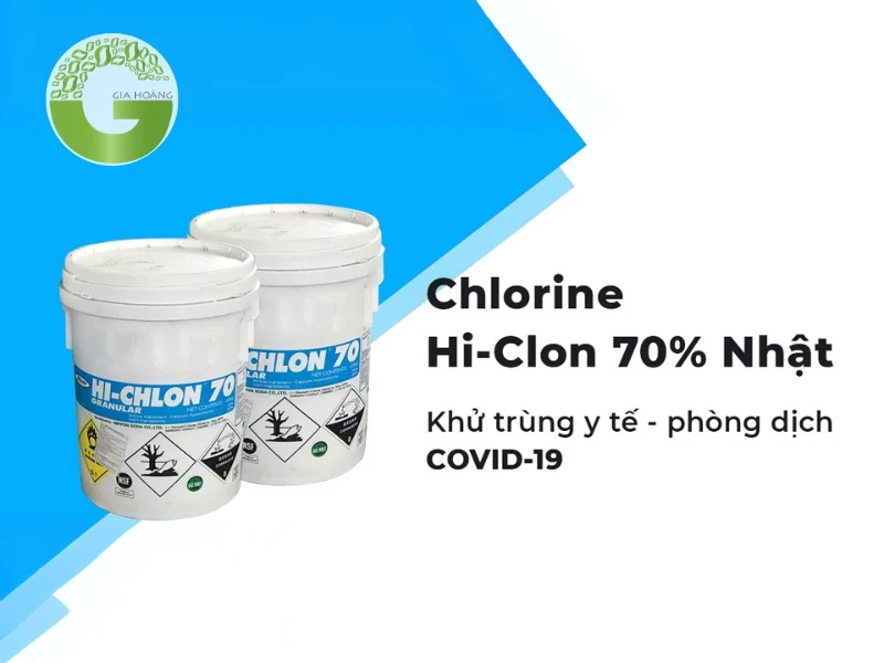 So sánh hàm lượng chlorine hoạt tính