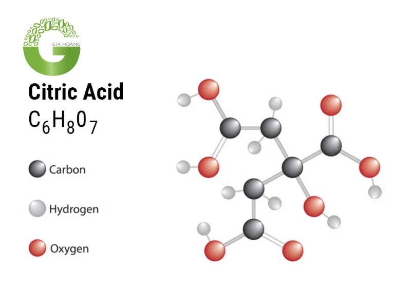 Công thức hóa học của axit citric