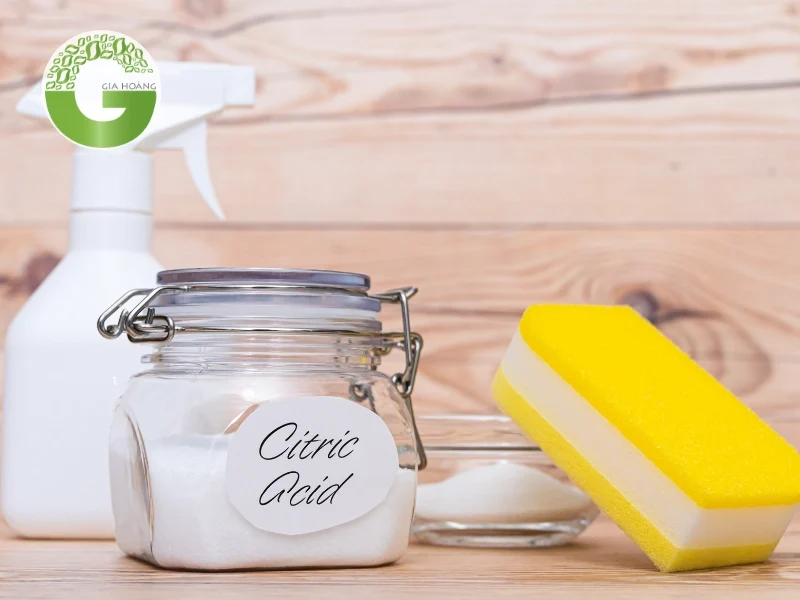 Khả năng tẩy rửa vượt trội của axit citric