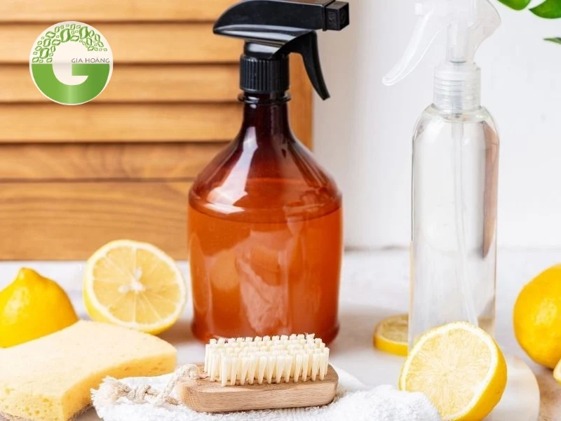 So sánh axit citric tẩy rửa với các chất tẩy rửa khác