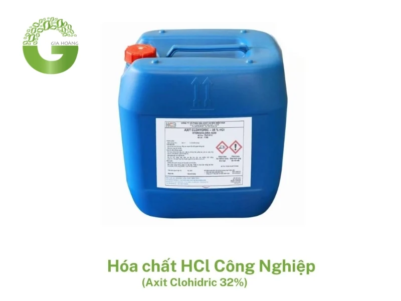 HCl nồng độ trung bình (30-32%)