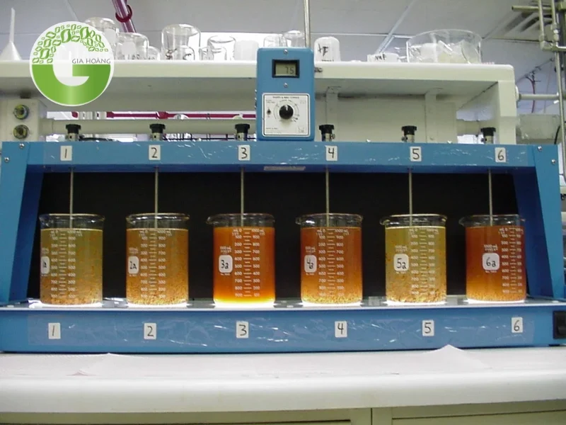 Xác định liều lượng tối ưu (Jar Test)