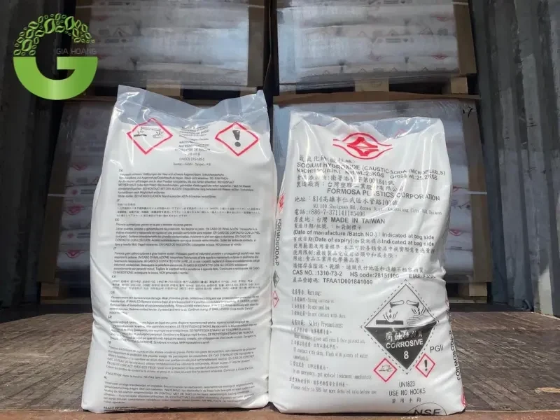Lưu ý an toàn và bảo quản chung cho tất cả các loại NaOH 99%