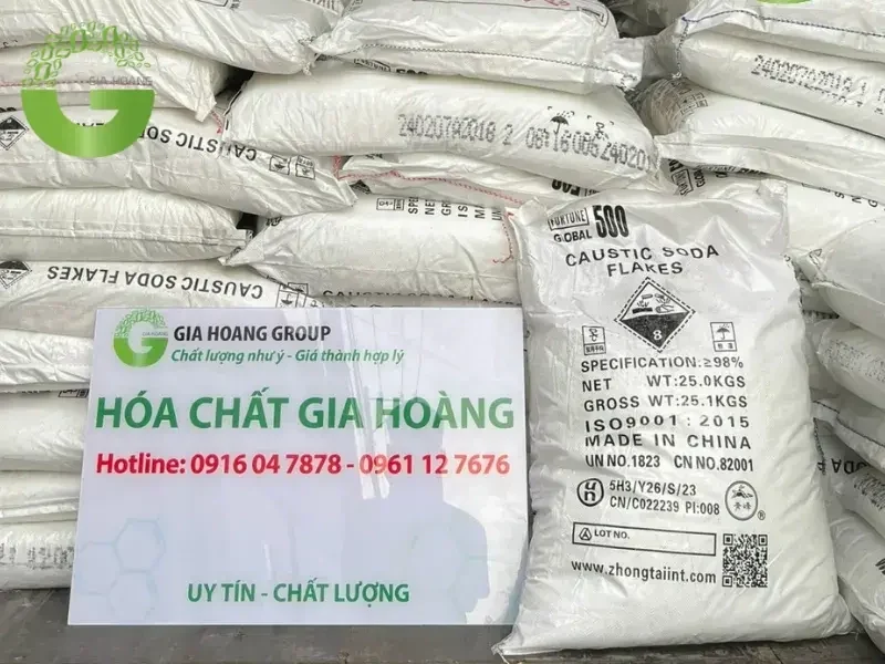 Hóa chất Gia Hoàng - Nguồn cung cấp NaOH 99% đa dạng và chất lượng