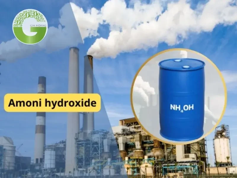 Các muối amoni được sử dụng để điều chỉnh độ pH trong một số hệ thống xử lý nước 
