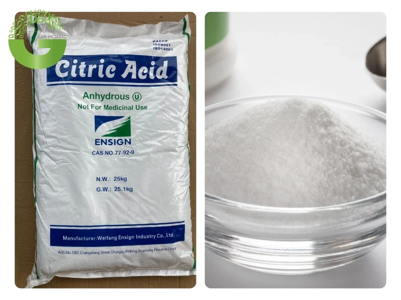 Acid Citric Khan (Anhydrous) là gì?