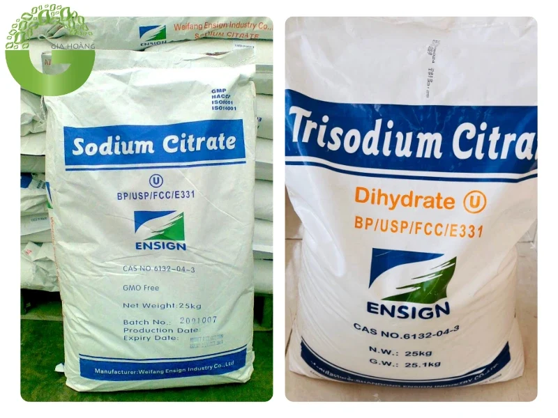 Chi tiết về Natri Citrat (Trisodium Citrate - E331)