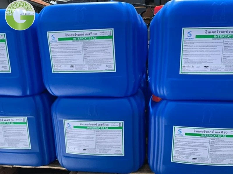 Vật liệu lưu trữ H2O2 cần sử dụng đúng loại tương thích Vật liệu lưu trữ H2O2 cần sử dụng đúng loại tương thích