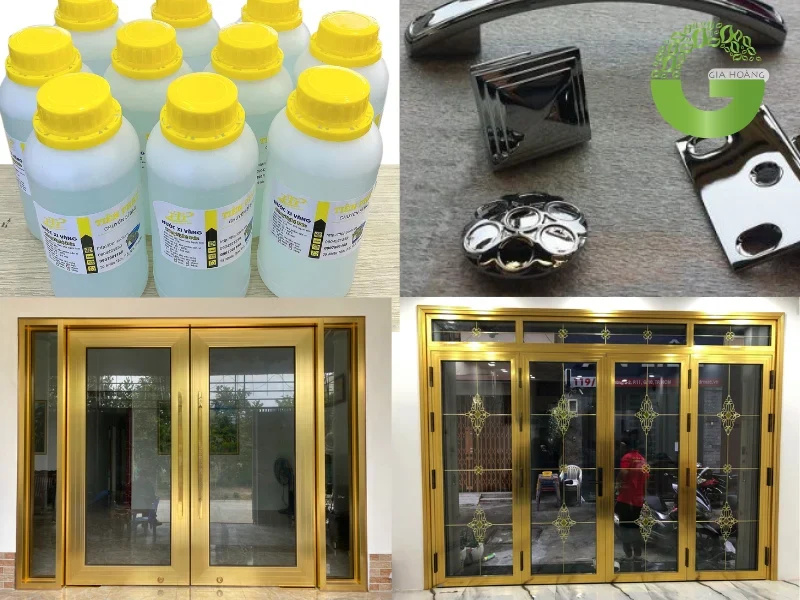 Xi mạ giúp sản phẩm, chi tiết trông bắt mắt hơn.