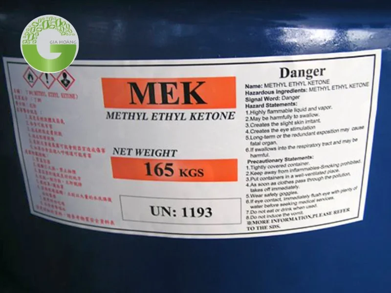 MEK (Methyl Ethyl Ketone) là gì? Đặc tính vật lý và hóa học