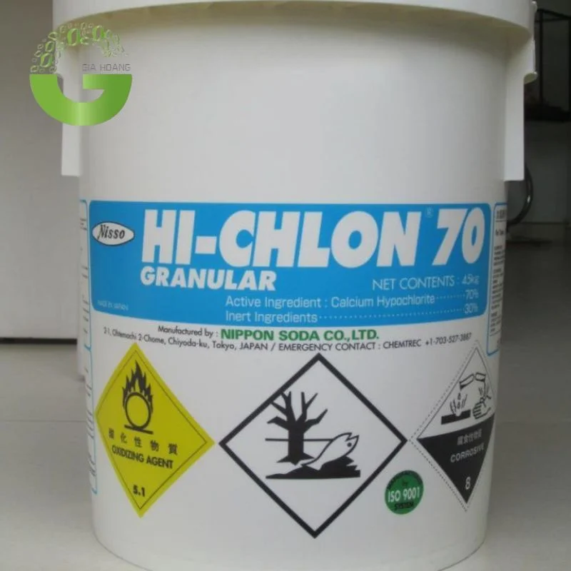 Bảo quản chlorine 70
