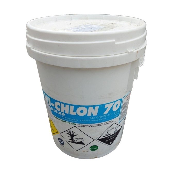 Chlorine 70 (Calcium Hypochlorite) Ca(OCl)₂