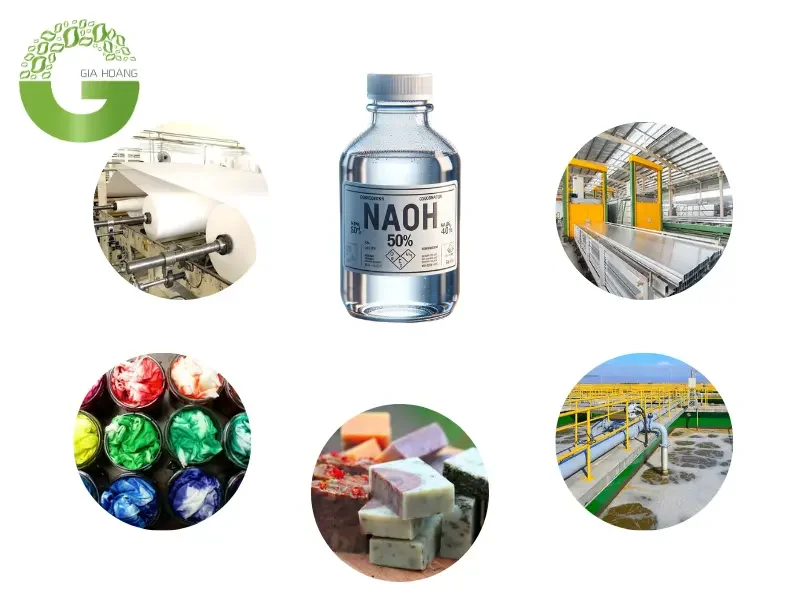 Ứng dụng của xút lỏng trong các ngành công nghiệp Ứng dụng của xút lỏng trong các ngành công nghiệp
