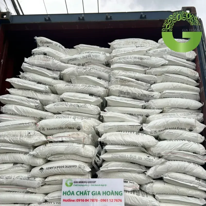 ứng dụng của naoh trong sản xuất chất tẩy giặt